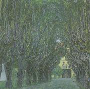 Avenue in Schloss Kammer Park (mk20) Gustav Klimt